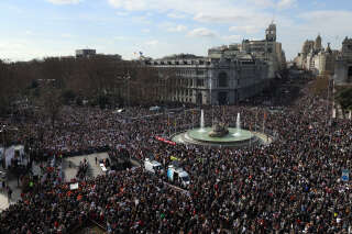 Des centaines de milliers de Madrilènes mobilisés pour défendre le système de santé public