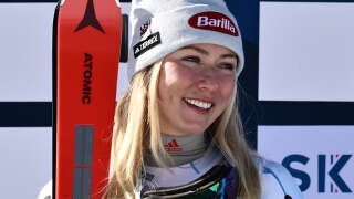 La championne américaine Mikaela Shiffrin a réclamé ce dimanche 12 février, avec d’autres skieurs, à la Fédération internationale de ski des efforts en matière d’environnement.