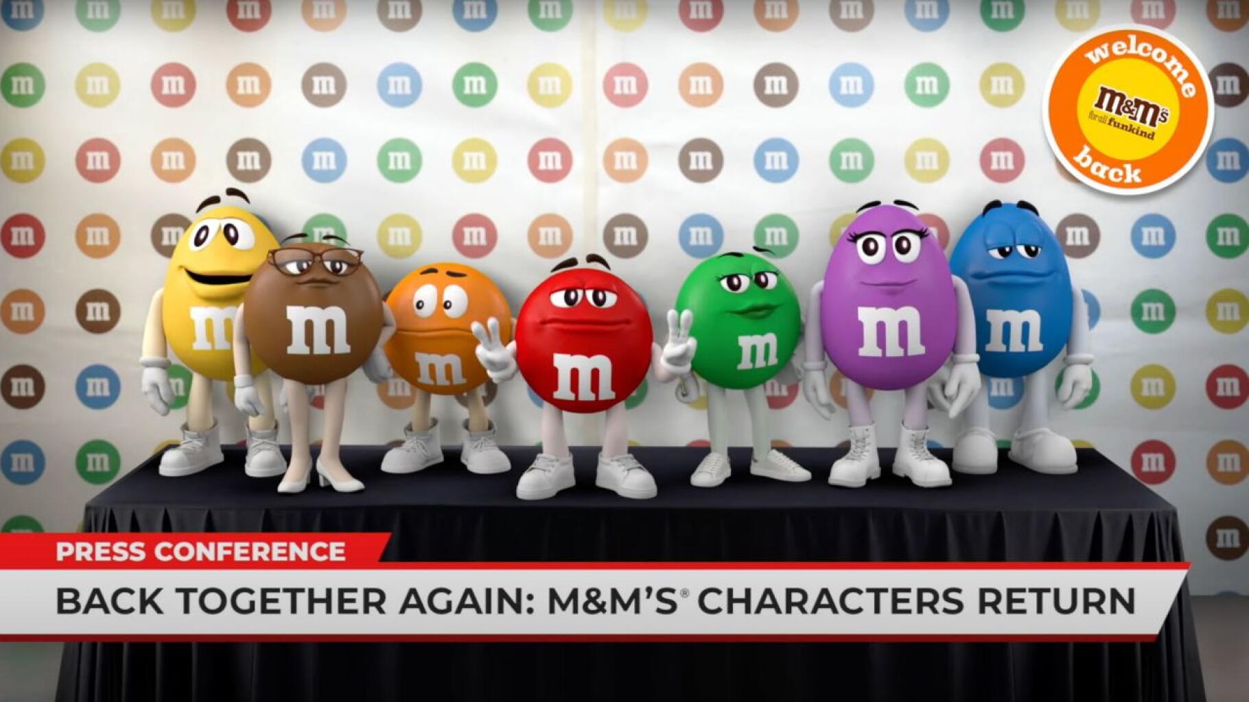 Au Super Bowl 2023, M&M's fait revenir ses personnages