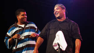 NEW YORK - OCTOBER 06:  Pasemaster Mase (R) and Trugoy the Dove of De La Soul perform at Current TV's 