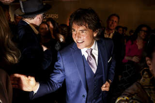 L’acteur Tom Cruise au déjeuner préparatoire de l’Académie des Oscars, le 13 février  2023 à Beverly Hills (Californie). La 95e cérémonie des Oscars aura lieu le 12 mars prochain.