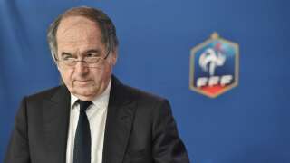 (FILES) In this file photo taken on July 12, 2016 French Football Federation (FFF) President Noel Le Graet gives a press conference on the Euro 2016 football tournament in Paris. - The French football federation will have to draw conclusions from the final version of its audit report, which is expected on February 15, 2023. This document is explosive for Noël Le Graët, the contested and weakened president, but who is still in office. In the preliminary report of January 30, 2023 the inspectors delivered a harsh assessment of the 81-year-old leader, but not only that. The 