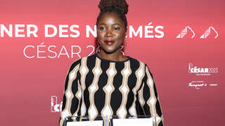 PARIS, FRANCE - FEBRUARY 06: Director Alice Diop attends the Cesar Nominee Dinner At Le Fouquet's on February 06, 2023 in Paris, France. (Photo by Pascal Le Segretain/Getty Images)