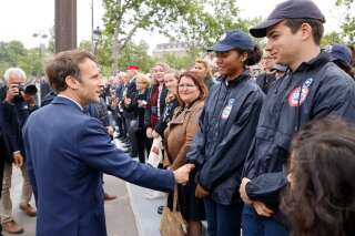 Le SNU obligatoire enterré ? La jeunesse crie victoire, ces macronistes temporisent (photo d’Emmanuel Macron prise le 8 mai 2022)