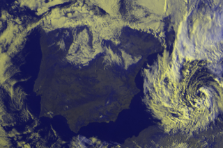 Cette image satellite dévoile l’impressionnante tempête Juliette et ses records de neige aux Baléares