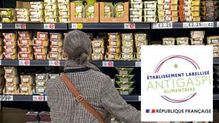 Le nouveau logo anti-gaspillage alimentaire mis en place ce 3 mars 2023.