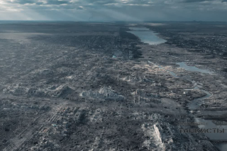 Les images apocalyptiques de la ville ukrainienne de Marinka totalement rasée
