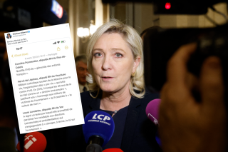 Marine Le Pen (sèchement) renvoyée à l’histoire du RN sur l’IVG par le chef de Renaissance