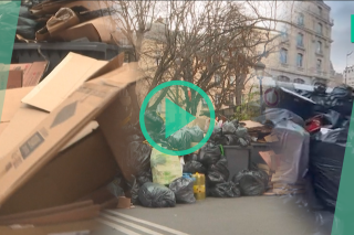 Il n’y a pas que dans les rues de Paris que les déchets s’amoncellent avec la grève des éboueurs 