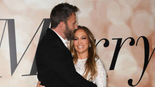 Le couple Ben Affleck et Jennifer Lopez, ici photographié le 8 février 2022 à Los Angeles, va se retrouver à l’occasion du film « Unstoppable », produit par l’acteur et dans lequel jouera son épouse.