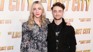 NEW YORK, NEW YORK - MARCH 14: Erin Darke and Daniel Radcliffe attend a screening of 