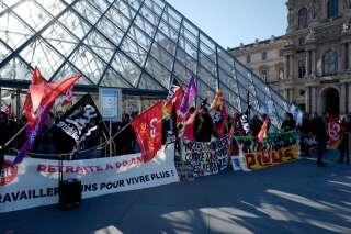Le Musée du Louvre temporairement fermé en raison d’une action contre la réforme des retraites