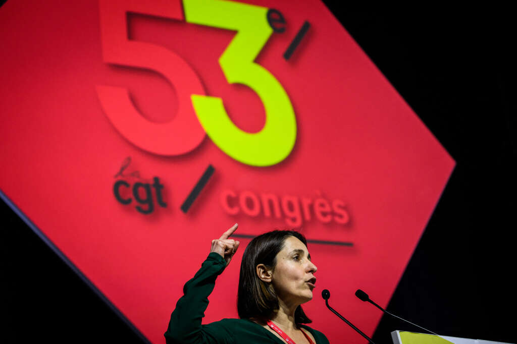 Sophie Binet est la nouvelle secrétaire générale de la Confédération générale du travail (CGT).