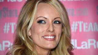 (FILES) In this file photo taken on May 23, 2018, adult film star Stormy Daniels poses and signs autographs at Chi Chi Larue's adult entertainment store in West Hollywood, California. - Stormy Daniels is a onetime porn star who has approached her growing role in US political history with character and wit -- though her feud with Donald Trump has come with a price.
The adult film actress has done battle with the former president for several years, alleging in 2018 that the two had a sexual relationship the long-ago summer of 2006. (Photo by Robyn Beck / AFP)