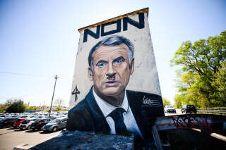À Avignon, la fresque représentant Macron en Hitler a été effacée