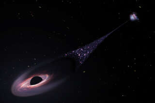 Ce trou noir « supermassif » et découvert par hasard fait la distance Terre-Lune en 14 minutes