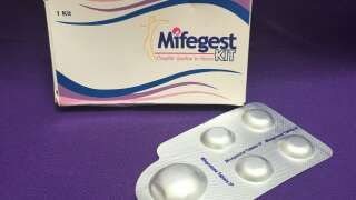 (FILES) In this file photo taken on May 8, 2020 courtesy of Plan C shows a combination pack of mifepristone (L) and misoprostol tablets, two medicines used together, also called the abortion pill. - A conservative federal judge in the state of Texas halted US approval of the abortion pill mifepristone on Friday, but paused implementation for a week to give federal authorities time to appeal. (Photo by Handout / PLAN C / AFP) / RESTRICTED TO EDITORIAL USE - MANDATORY CREDIT 