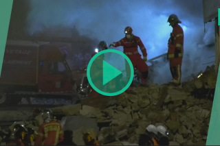 Un immeuble s’effondre à Marseille, au moins 5 personnes blessées
