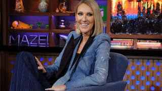 WATCH WHAT HAPPENS LIVE WITH ANDY COHEN -- Episode 16187 -- Pictured: Celine Dion -- (Photo by: Charles Sykes/Bravo/NBCU Photo Bank via Getty Images)