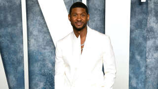 BEVERLY HILLS, CALIFORNIA - MARCH 12: Usher attends the 2023 Vanity Fair Oscar Party Hosted By Radhika Jones at Wallis Annenberg Center for the Performing Arts on March 12, 2023 in Beverly Hills, California.   Jon Kopaloff/Getty Images for Vanity Fair/AFP (Photo by Jon Kopaloff / GETTY IMAGES NORTH AMERICA / Getty Images via AFP)
