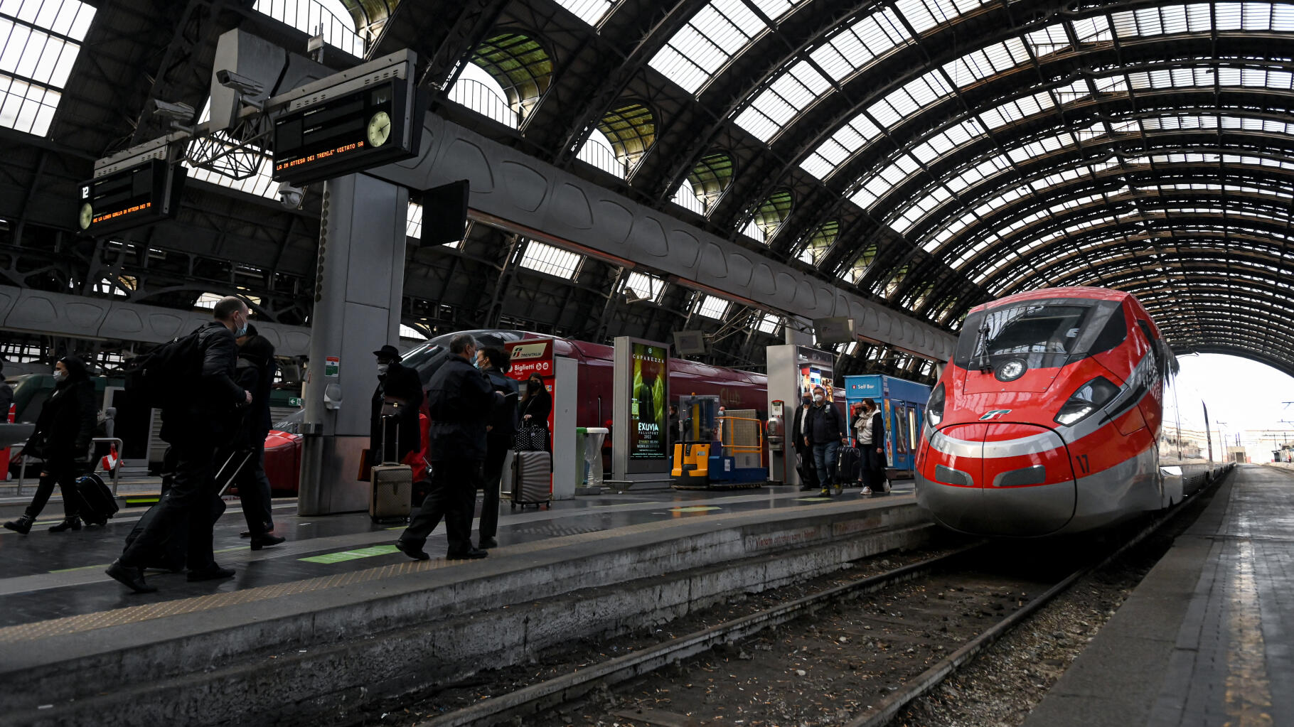 In Italia, grosse pagaille après le déraillement d’un train sur le Prince ferroviaire du pays