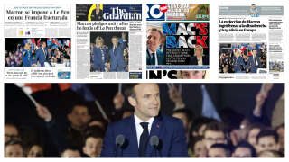 Un an après sa réélection, la presse internationale n’est pas tendre avec Macron