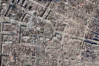 Marioupol est désormais une ville en ruines sur Google Earth