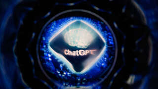 This picture taken on April 26, 2023 in Toulouse, southwestern France, shows a screen displaying the logo of ChatGPT, the conversational artificial intelligence software application developed by OpenAI. (Photo by Lionel BONAVENTURE / AFP)