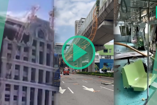 À Taïwan, la chute de la flèche d’une grue fait 1 mort et 9 blessés