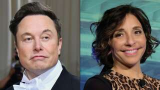 (COMBO) This combination of pictures created on May 12, 2023 shows
Elon Musk at the 2022 Met Gala at the Metropolitan Museum of Art on May 2, 2022, in New York and Chairman, Advertising Sales and Client Partnerships NBCUniversal Linda Yaccarino during 2016 Advertising Week New York on September 28, 2016 in New York City.. Elon Musk on May 12, 2023 said he has chosen top ad executive Linda Yaccarino as CEO of Twitter as he fights to reverse fortunes at the struggling platform he bought for $44 billion last year. (Photo by Angela Weiss and D Dipasupil / various sources / AFP)