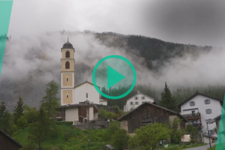 Ce petit village suisse a été vidé de sa vie face au risque d’éboulement 