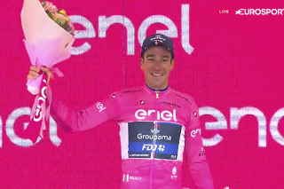 Pour la première fois au XXIe siècle, un Français s’empare du maillot rose sur le Giro