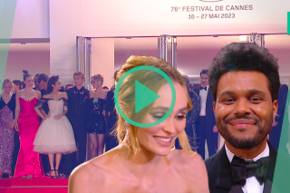 Après son père Johnny Depp, Lily-Rose Depp a monté les marches de Cannes avec The Weeknd