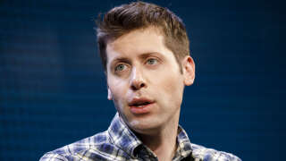 Sam Altman, president of Y Combinator, speaks during the Wall Street Journal D.Live global technology conference in Laguna Beach, California, U.S., on Wednesday, Oct. 18, 2017. WSJ D.Live conference brings together CEOs, founders, investors, and luminaries to discuss the global technology environment and how to move the industry forward. Photographer: Patrick T. Fallon/Bloomberg via Getty Images