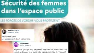 Le flyer du ministère de l’Intérieur sur « la sécurité des femmes dans l’espace public » ne convainc pas le associations féministes
