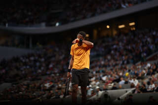 Les larmes de Gaël Monfils après son incroyable victoire à Roland-Garros