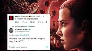 Netflix France a été recadré par les scénaristes en grève de « Stranger Things » le 31 mai 2023.