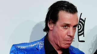 German singer of group Rammstein, Till Lindemann arrives for the 2017 Echo Music Awards in Berlin, on April 6, 2017. Berlin prosecutors said on June 14, 2023 they had opened an investigation against Till Lindemann, the frontman of German metal band Rammstein, following multiple claims of sexual assault. 