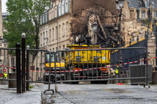 Un corps retrouvé sous les décombres de l’immeuble effondré à Paris