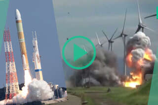 Les images de l’explosion spectaculaire d’une fusée japonaise au cours d’un essai