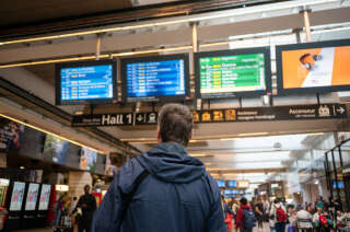 Les voyageurs bloqués à la gare Montparnasse, ce vendredi 28 juillet. Photo d’illustration.