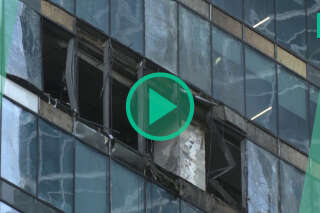 Un immeuble de bureaux à Moscou frappé par une nouvelle attaque de drones