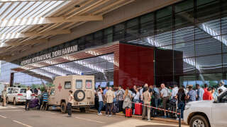 Alors que les États-Unis ajustent le programme d’évacuation de leur ambassade et de leurs ressortissants, une délégation de la Cédéao a atterri ce jeudi 3 août à Niamey. Photo d’illustration de l’aéroport de Niamey.