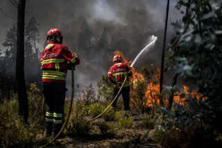 Les images du terrible weekend pour l’Espagne et le Portugal sur le front des incendies