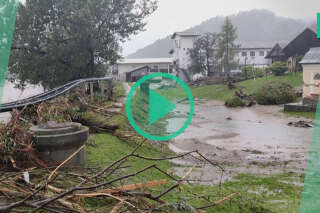 Les images des inondations en Slovénie, la « pire catastrophe naturelle » du pays en 30 ans