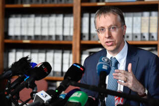 Public prosecutor of Sarreguemines, Olivier Glady, addresses media at the courthouse of Sarreguemines, eastern France, on August 7, 2023, after French police said they had arrested a 55-year-old German national who is accused of holding his 53-year-old wife captive in a flat since 2011. A police source said the woman, also German, 53-year-old who had managed to call police in Germany, who in turn alerted their French colleagues, was naked with her head shaved when they found her in a bedroom in the apartment, and had multiple injuries, including broken bones. (Photo by Jean-Christophe Verhaegen / AFP)