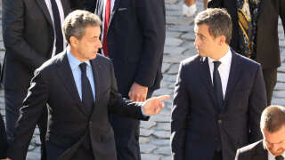 Sarkozy souhaite à Darmanin de devenir président de la République