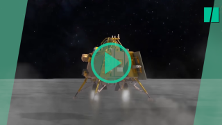 L’atterrissage lunaire réussi du vaisseau spatial Chandrayaan-3 sur le pôle sud de la Lune.