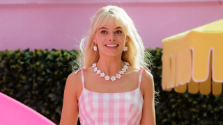 Margot Robbie dans le film de Greta Gerwig « Barbie ».