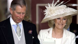 Le mariage du Prince Charles et de Camilla Parker Bowles le 9 avril 2005.
